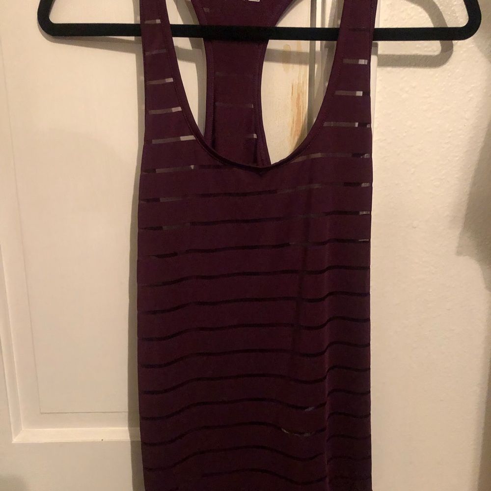 NWT Zyia One More Rep tank wine size Medium
